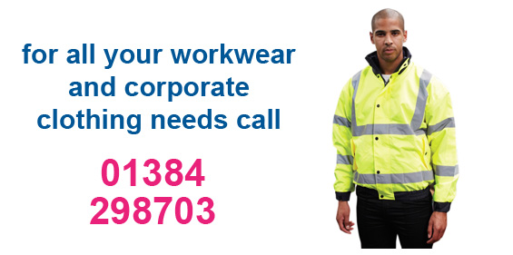 for all your workwear and corporate clothing needs please call AGL Corporate Merchandising ltd on 01384 298703